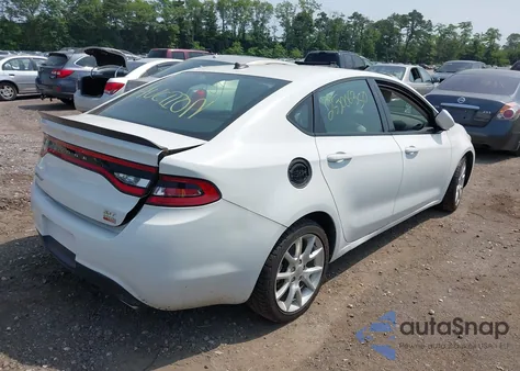2013 Dodge Dart Sxt из США, поврежденный, VIN 1C3CDFBH6DD152519